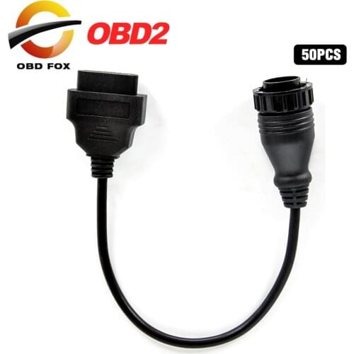50pcs/lot For Sprinter 14 Pin to 16 Pin OBD 2 Diagnostic Scanner Connector for bmw 20 pin Cable for nissan 14 pin for Man 12 pin