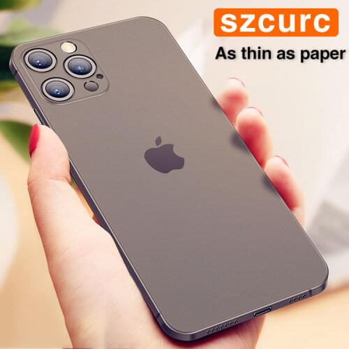 For iPhone 12 Pro Max Case.New Ultra-thin frosted creative personality silicone sleeve.iPhone11 XR 7 8Plus X S Mini Phone cover