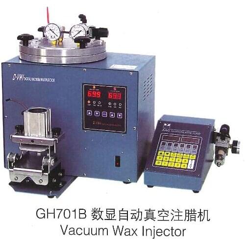 Digital Jewelry Wax Injector with Advanced Auto Clamp & Controller Vacuum Pump