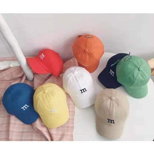 Childrens Family Matching Baseball Caps, Trendy Little Letter Embroidery Low Profile Street Dad Hats