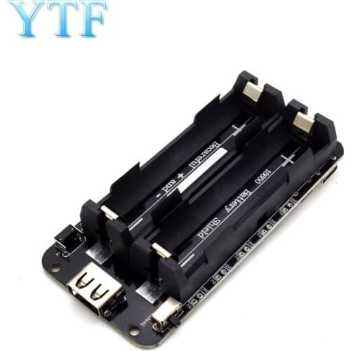 ESP32 two-way 18650 lithium battery expansion board V8 mobile power expansion board SMD battery holder