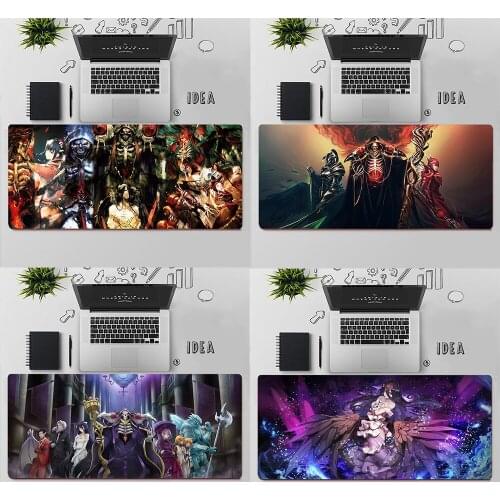Gaming Mouse Pad Large Mouse Pad PC Gamer Computer Mouse Mat Big Mousepad Anime Overlord XXL Carpet Keyboard Desk Mat Mause Pad