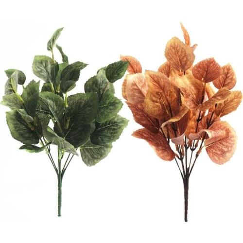 1Pc Artificial Watercress Leaves Foliage Plant Wedding Party Home Table Decorations Artificial Plants for Wedding Ceremony Decor