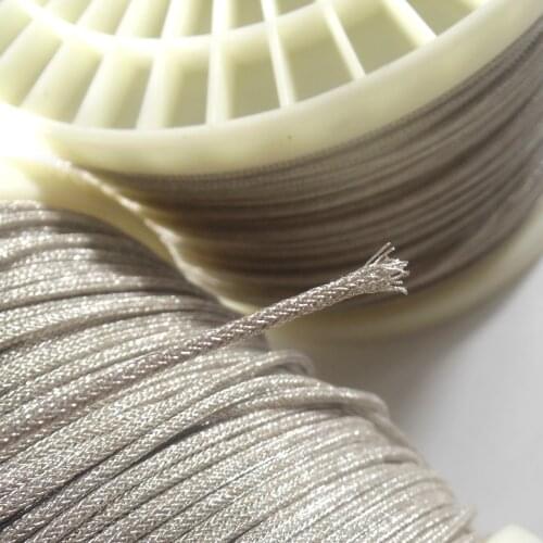 1 Meter Silver Speaker Lead Wire For Speaker Repair 28wires