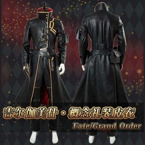 Anime Fate Grand Order Cosplay Costume Fate Gilgamesh Cosplay Costume Full Sets Suit Concept Dress Custom Made