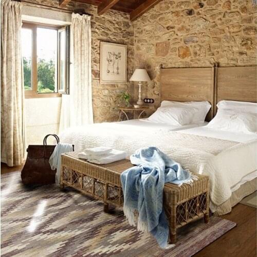 India Sumac Carpet / Manual Weave / Wool Carpet / Color Bright Soft Mixed Blanketgc195kliyg28