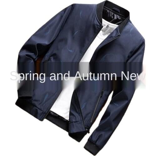 2021 new middle-aged and young mens fashion jacket jacket spring and autumn tops clothes