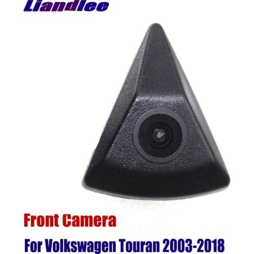 Liandlee AUTO CAM For Volkswagen VW Touran 2003-2018 2012 15 Front View Camera Logo Embedded ( Not Reverse Rear Parking Camera )