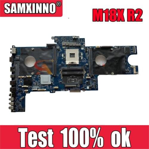 Original Laptop motherboard For DELL Alienware M18X R2 SLJ8C ainboard CN-0GRP9C 0GRP9C LA-8321P HM77