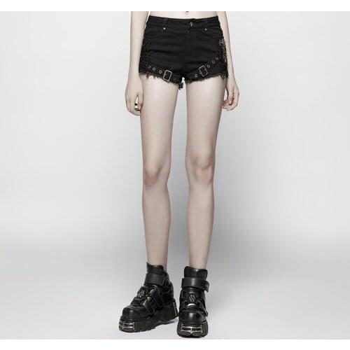 Женские летние шорты PUNK RAVE China At AliExpress