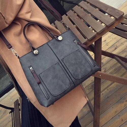 Vintage Women Shoulder Bag High Quality Dames Crossbody Handbag Female Causal Totes Messenger Shopping All-Purpose Women bag