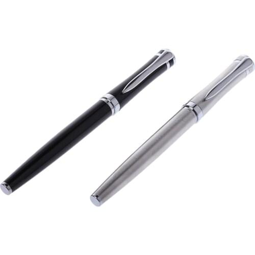High Quality Luxury Full Metal Neutral Pen Black Stationery Signing Pen