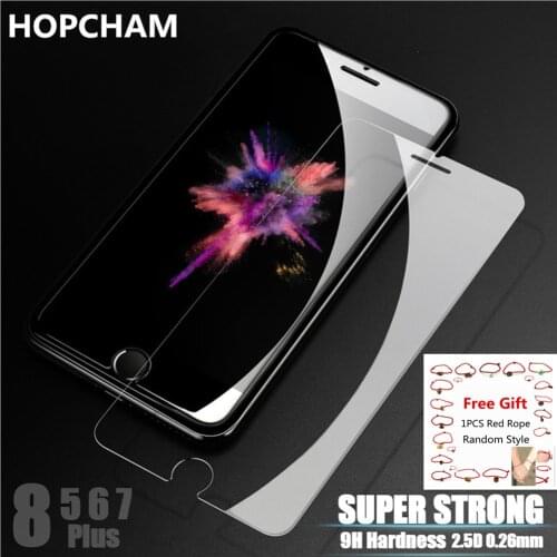9H Tempered Glass For iPhone XS Max XR X 7 8 plus Tough Protection Screen Protector Guard Film For iPhone X 10 6s 5c 5s 5se 4 4s