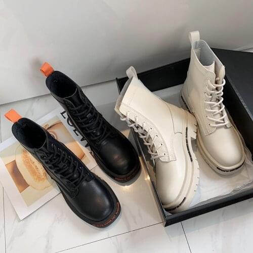 Womens shoes European style colorful Martin boots fashion casual womens shoes