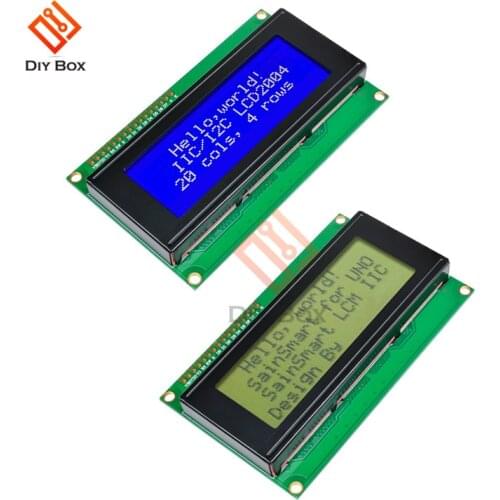 LCD2004 LCD Display Monitor 2004 20X4 5V Character Blue Backlight Screen LCD2004 LED Blue/Yellow green for arduino LCD display