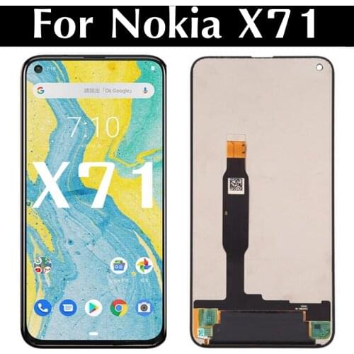 6.39" LCD For For Nokia X71 TA-1167, TA-1172 LCD Display Touch Screen Assembly Replacement