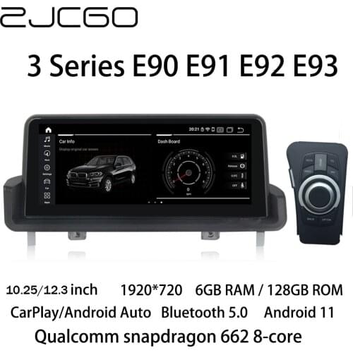 ZJCGO Car Multimedia Player Stereo GPS Radio Navigation NAVI Android CCC CIC for BMW 3 Series M3 E90 E91 E92 E93 2004~2013