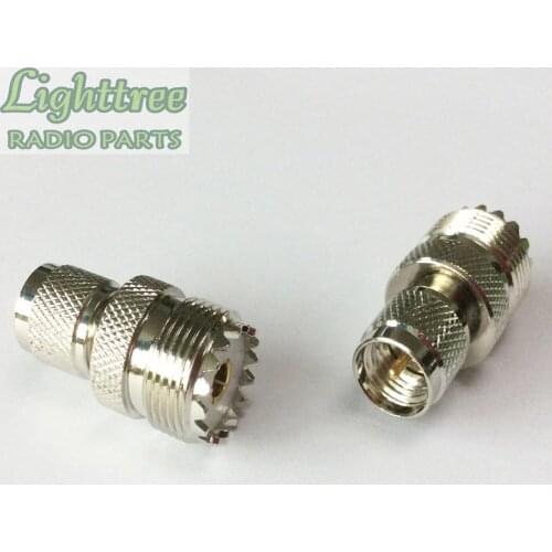 10X SL16 Male Connector to M Female Connector For Motorola GM300 SM50 GM338