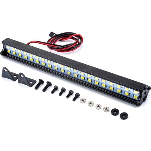 150MM Super Bright 40 LED Light Bar for 1/10 Wrangler RC Crawler Car Axial SCX10 90046 D90 Traxxas TRX4