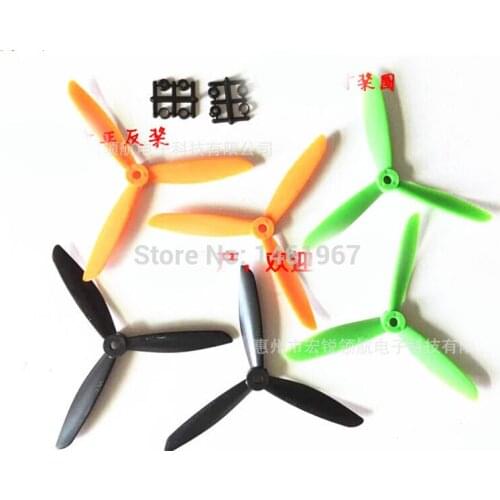 20 Pair(40pcs) 6045 6x4.5 Inch 2 Blade Prop CW CCW Direct Drive Plastic Propeller For RC Quadcopter Wholesale Promotion