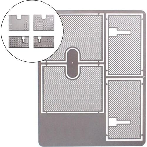 4Pcs/Set Protective Net Armored Guard Plate for 1/16 Heng Long German Tiger 3818 RC Tank DIY Accs Parts
