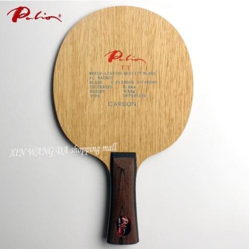 Free shipping Palio TT 5wood+2carbon table tennis blade for fast attack with loop best sales for palio TT series