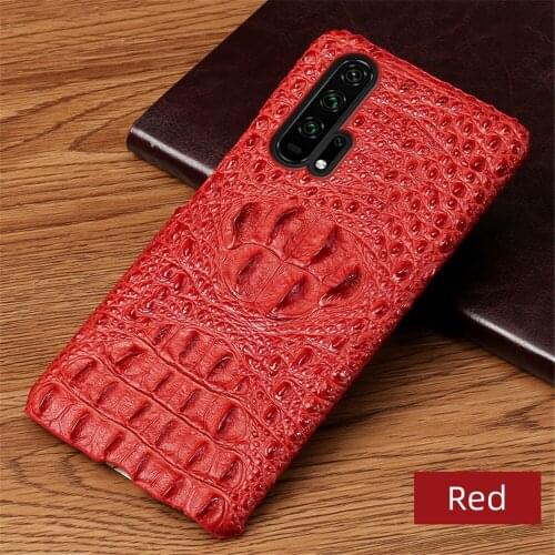 For Huawei P40 Pro + P30 Pro P20 Pro Case Genuine Cowhide Leather Cover 3D Crocodile Coque For Huawei P30 Pro P40 Pro Plus Funda