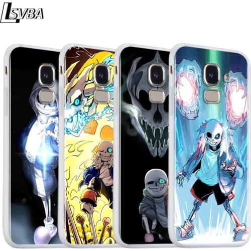 Undertale Sans for Samsung Galaxy J7Duo J2 J4 Core J6 J4 Plus J8 J3 J7 J5 Prime 2018 2017 Phone Cover Shell