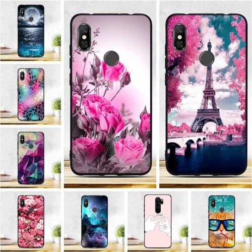 Case For Xiaomi Redmi Note 6 Pro Cases 6.26'' TPU Soft Silicon Back Cover For Xiaomi Redmi Note 6 Pro Note6 Pro 6Pro Phone Cases