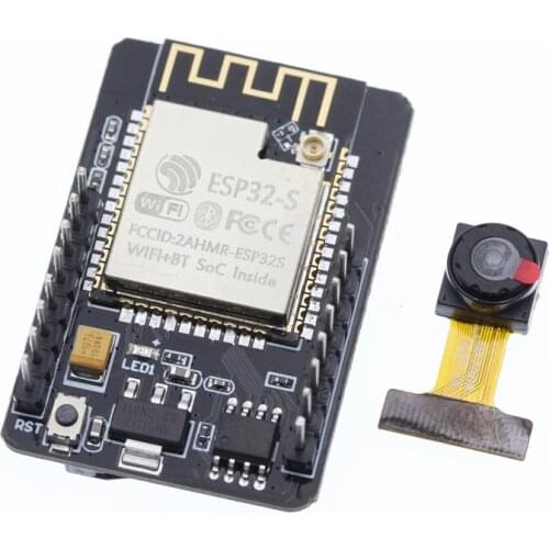 ESP32-CAM WiFi + Bluetooth Module Camera Module Development Board ESP32 with Camera Module OV2640 2MP For Arduino