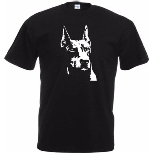 Newest Style 3D Printed Men Low Price Round Neck Men Tees Doberman Pet Puppy Dog Animal Xmas Birthday Gift Idea Mens Tee shirt