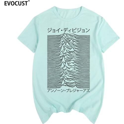Joy Division Unknown Pleasure punk rock hipster streetwear T-shirt Cotton Men T shirt New TEE TSHIRT Womens unisex Fashion
