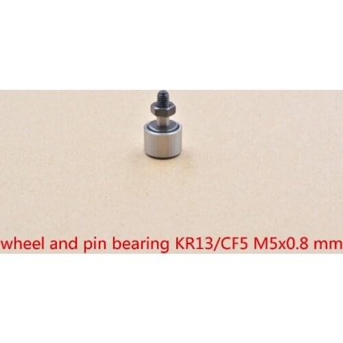KR13 KRV13 CF5 cam follower needle bearing wheel and pin 1pcs