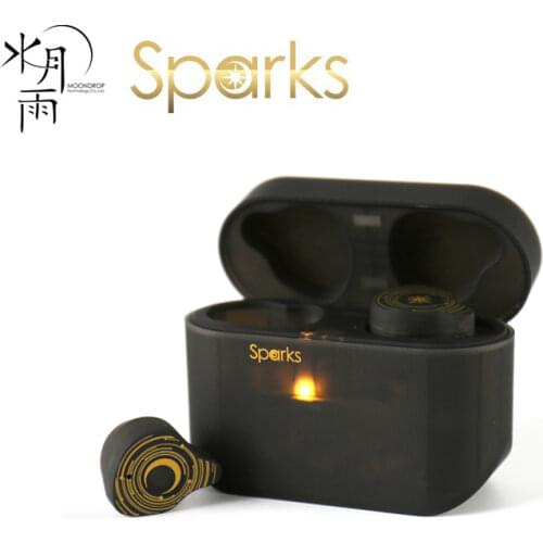 MoonDrop Sparks True Wireless Stereo Earphone Bluetooth 5.2 Dynamic Earbuds TWS Headset Dynamic Driver Sport Earbud AptX AAC SBC