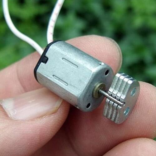 5V-6V N20 Super Strong Vibration Power DIY DC Motor with Eccentric Wheel Precious Metal Brush