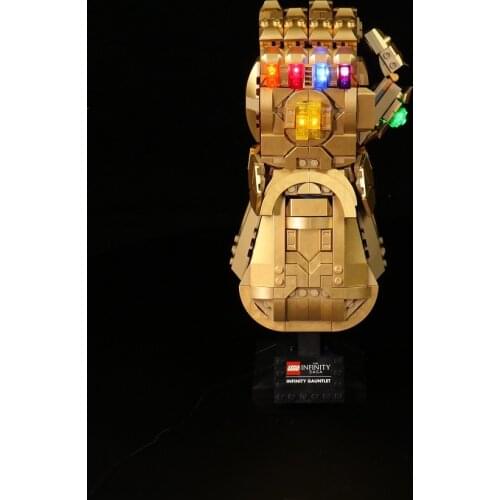 LED Lighting Kit For 76191 Infinity Gauntlet (Only LED Light, No Block Kit)