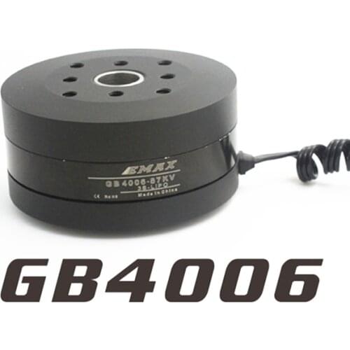 New EMAX Brushless PTZ Motor GB4006 KV87 87Kv For Brushless Camera Mount Gimbal For Rc aircraft accessories multi-rotor drone