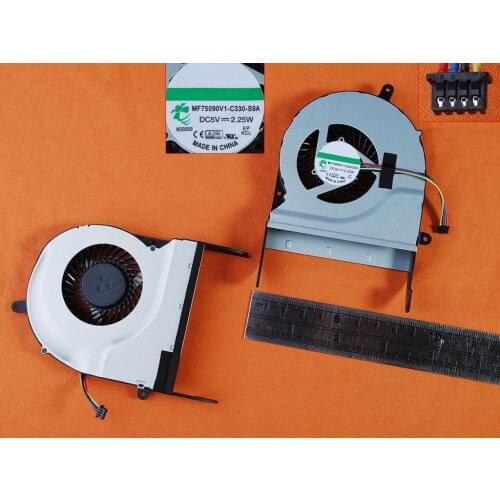 New Laptop Cooling Fan For ASUS N551J N551JW N551JK N551JX G551 G551J G551JM G551JX PN MF75090V1-C330-S9A CPU Cooler Radiator