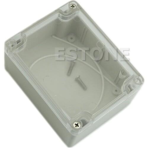 115x90x55MM Waterproof Cover Clear Plastic Electronic Project Box Enclosure Case S25 19 dropship
