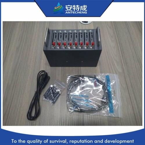 Hot sale!Wavecom Q2403 8 usb port gsm modem with sms sending and receiving