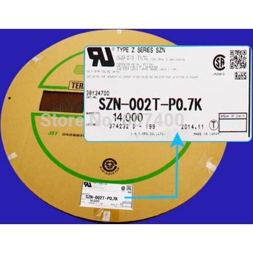 SZN-002T-P0.7K Terminals JST Connectors Terminals housings 100% new and original parts