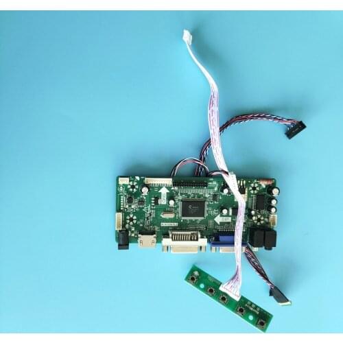 VGA UNIVERSAL COMPATIBLE Controller board Screen 13.3" For N133BGE M.NT68676 HDMI DVI 40pin LVDS 1366×768 Panel monitor LED Kit