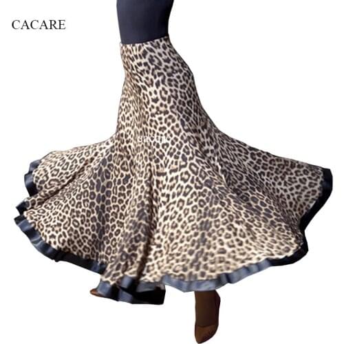 Ballroom Skirt Waltz Dresses Dance Competition Dresses Ballroom Dress Standard Tango Flamenco D0329 Big Hem 2 Colors