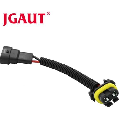 2 Pcs Rubber Connector 9005 HB3 9006 HB4 Wiring Sockets Auto Car Bulb Lamp Adaptor With Wire