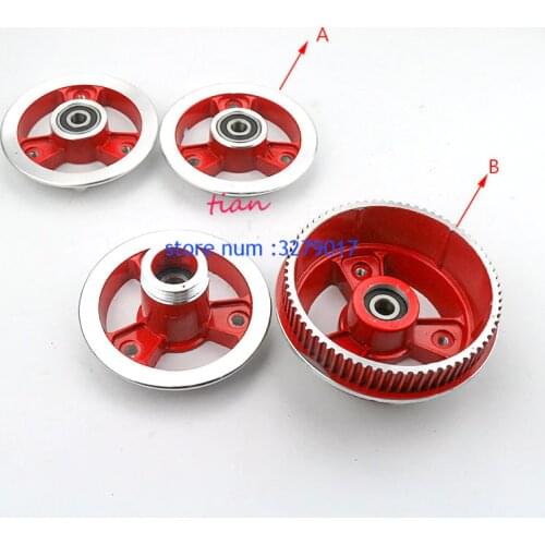 200X50 tire tyre fits 8'' electric folding scooter 200X50 front rear wheel hub 8 inch bearing aluminum wheel rims use