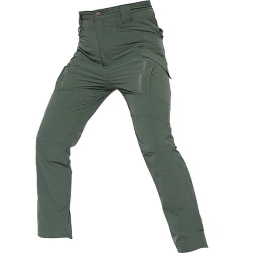 2018Men Tactical Pants Full Length Trousers Mountaineering Comfortable multi pockets commuter Quick-drying pants trousers