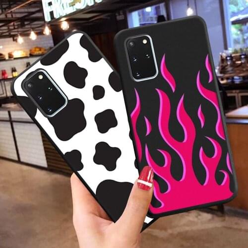 Cute Angel flame fire patterned cool phone Case For HUAWEI P40 lite p20 p30 lite honor 30 lite mate 40 lite Silicone TPU Case