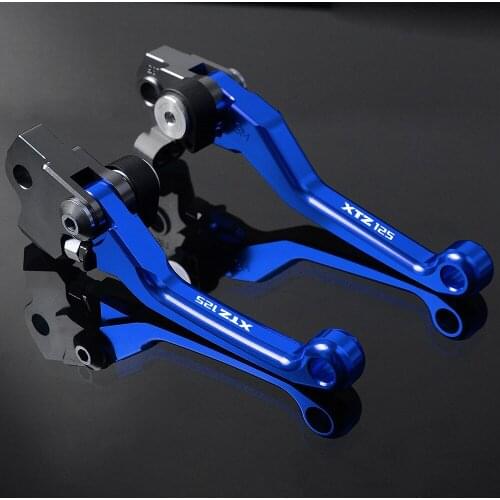 CNC Motocross Pit Pivot Dirt Bike Brake Clutch Levers For YAMAHA XTZ125 XTZ 125 2003-2016 2004 2005 2006 2007 2008 2009 2010