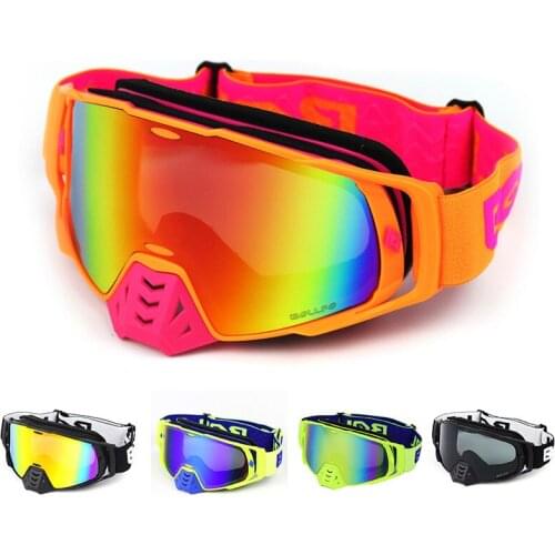 Photochromic Motocross Goggles UV400 MX Goggle ATV Off Road Bike DustProof Racing TPU Frame Anti Wind Eyewear Helmets Ski Change