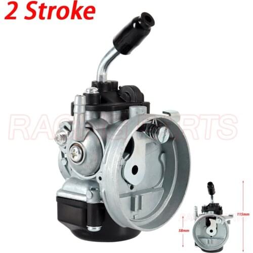 Carburetor Carb For 2 Stroke Engine 50cc 60cc 80cc Gas Motorized Bike Bicycle 47 49cc Pocket Bike Mini Moto Dirt ATV Quad